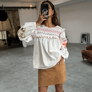 Never Fully Dressed White Enchanted Maisie Top